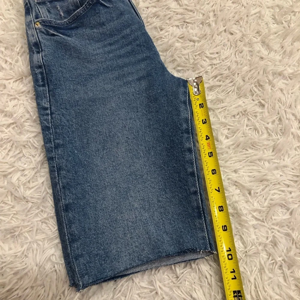 Frame denim Le Vintage‎ Bermuda Shorts Light Wash Size 25